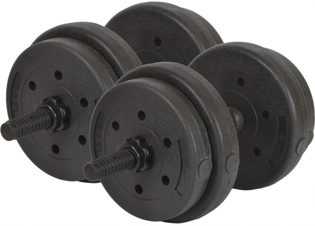EB FIT Sada jednoručných činiek 2 x 8 kg