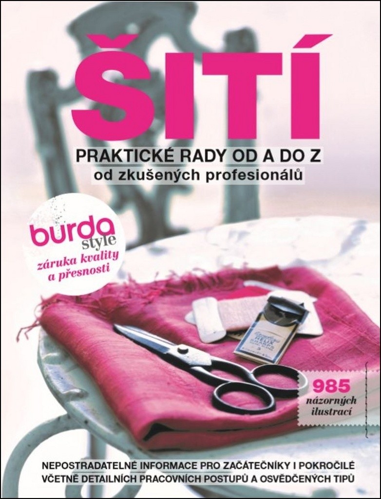 ŠITÍ – praktické rady od A do Z edice Burda