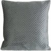 Takoy PREMIUM Obliečka na vankúš SOFIA z mäkkého a matného zamatu prešívaná do vzoru rybej kosti-HF-452631 | 45 x 45 cm