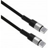 Solight SSC2101 magnetický USB-C 3.1 kabel, USB-C konektor - USB-C konektor, 1m