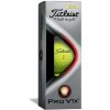 Titleist ball PRO V1x Yellow (žluté) 3ks 2021