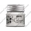 Metalická farba na textil Delicate 50 ml - strieborná