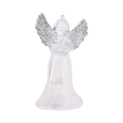 Sezónkovo Závesný anjel s LED č. 2 11 cm