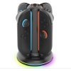 iPega SW2052 Charging dock for Nintendo Switch 2 Joy-con with RGB, black PG-SW2052
