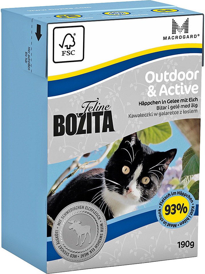 Bozita Feline Outdoor Active 6 x 190 g