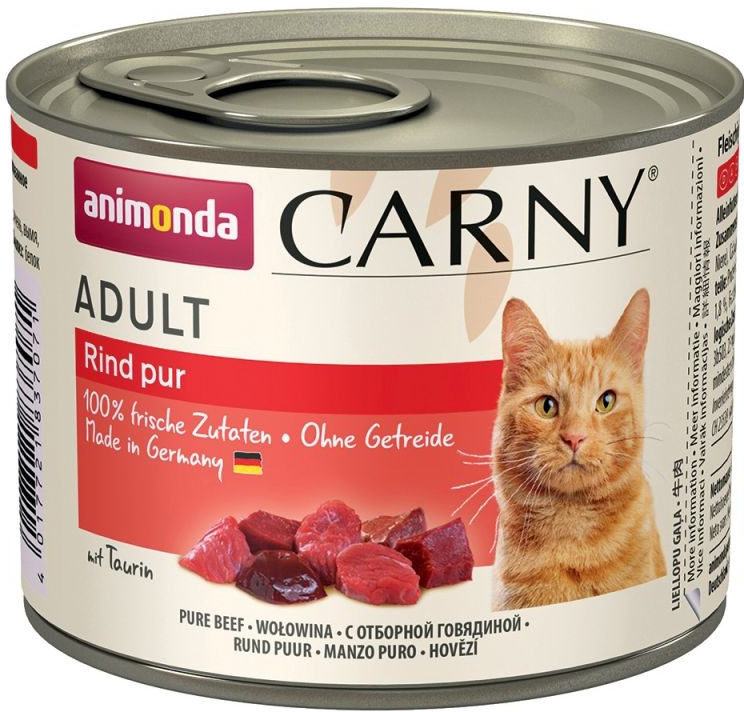 Animonda Cat Carny Adult čisté hovädzie 800 g