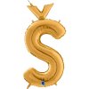 Balón písmeno Š zlaté 66 cm