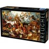 D-Toys - Puzzle Pieter Bruegel: Pád rebelských anjelov - 2000 dielov