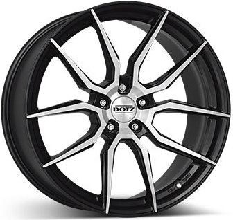 DOTZ Misano 8x18 5x112 ET35 grey polished