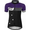 FORCE dres F SQUARE LADY kr. rukáv, černo-fialový Velikost: S