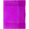 Karton P + P Odkladacia mapa 3 chlopne s gumou PP Neo Colori ružová