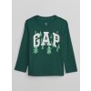 GAP Baby tričko s potlačou Zelená 18-24M Zelená Zelená