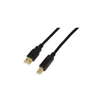 LogiLink UA0266 USB 2.0 typu A-B, 20m, černý