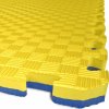 Sedco TATAMI PUZZLE podložka - Dvojfarebná - 50x50x2,0 cm podložka fitness žltá/modrá