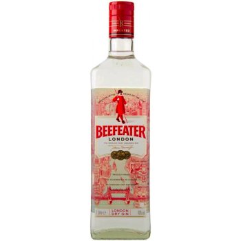 Beefeater Gin 40% 1 l (čistá fľaša)