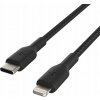 Belkin CAA004bt2MBK USB-C to Lightning, 2m, černý