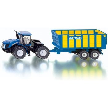 Siku Farmer Traktor New Holland s prívesom Joskin 1:50