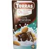 Torras Bezlepková mliečna čokoláda s mandľami bez pridaného cukru 75 g