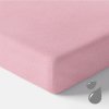 EEVI Vodeodolné froté prestieradlo 120x60 - Tmavo ružové