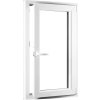 Jednokrídlové plastové okno REHAU Smartline+, otváravo - sklopné pravé - SKLADOVÉ-OKNÁ.sk - 650 x 1200