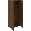 Šatníková skriňa Drive, zámok, 80x185x42 cm, orech/orech - 1 kus - 1 KS - šatníková - áno - 1 - 60 mesiacov - 2x plné - rovná - Hobis - 80 cm - Drive - 42 cm - 185 cm - orech - 58.3 kilogramu HOBIS