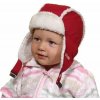 čiapky ušanka, Bugga, PD380, červená - 80 | 1rok