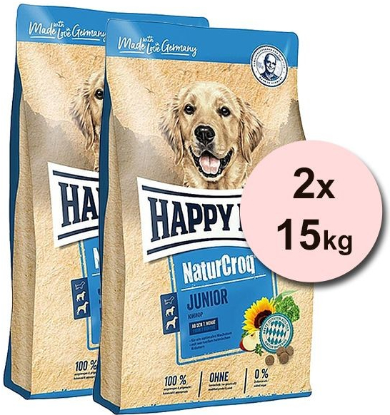 Happy Dog NaturCroq Junior 2 x 15 kg