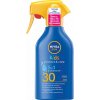 Nivea Sun Kid's Protect&Care sprej na opaľovanie SPF 30 pumpa 250 ml