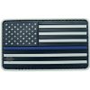 5IVE STAR GEAR nášivka velcro vlajka US s modrým pruhom plastová