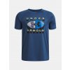 Under Armour UA B Tech Graphic SS modrá