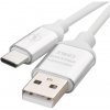 Nabíjací a dátový kábel USB 2.0 USB-A/USB-C 1m biela EMOS SM7025W