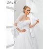 Svadobný závoj s nádhernou čipkou ZF-113 Výber farby: ivory