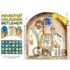 Adventný kalendár - betlehem - Eva Nocarová
