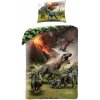Halantex obliečky Jurský park sopka s dinosaurami