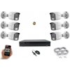 Monitorrs Security Full Color AI IP 6 kamerový set WTube (6021K6) (Monitorrs Security)