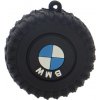 USB kľúč 32 GB v tvare kolesa/pneumatiky BMW, čierny s logom