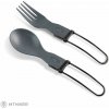GSI Outdoors Tekk Folding Cutlery Set kempingový príbor, sivá