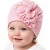 Dievčenský turban svetlo ružový
