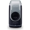 Braun MobileShave M-90 /cestovný planžetový holiaci strojček / 60min prevádzka / presný zastrihávač / čierna (4210201649946)