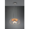 TRIO 311100367 TAMIL závesné svietidlo 3xE27 D500mm antický nikel