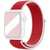 AppleKing nylonový remienok so zapínaním na suchý zips pre Apple Watch 42mm / 41mm / 40mm / 38mm - Dánsko - možnosť vrátiť tovar ZADARMO do 30tich dní