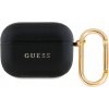 Guess PU Grained Classic Logo puzdro pre AirPods Pro, čierne 57983122188