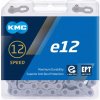 ŘETĚZ KMC E12 EPT STŘÍBRNÝ BOX