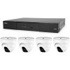 Kamerový set 1x AVTECH NVR AVH2109AX a 4x 2MPX IP Dome kamera AVTECH DGM2203SVSE + 4x Kábel UTP 1x RJ45 - 1x RJ45 Cat5e 15m!