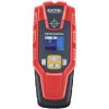 EXTOL PREMIUM detektor materiálů digitální, Fe kovy, neželezné kovy, dřevo, ZOOM, 8831321