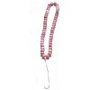 Rodochrozit přívěšek na mobil 6 mm, obvod 26,5 cm