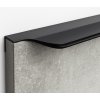 Interex design Profilová úchytka DINO / Čierna 146 mm