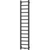 Mexen Bolt, vykurovacie teleso 1800 x 400 mm, 406 W, spodné a stredové, čierna, W126-1800-400-00-70