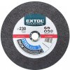 kotúč rezný na oceľ / nerez, 230x1,6x22,2mm, EXTOL INDUSTRIAL