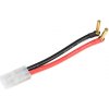 GForce Bateriový kabel 4.0mm zlacený Tamiya samice